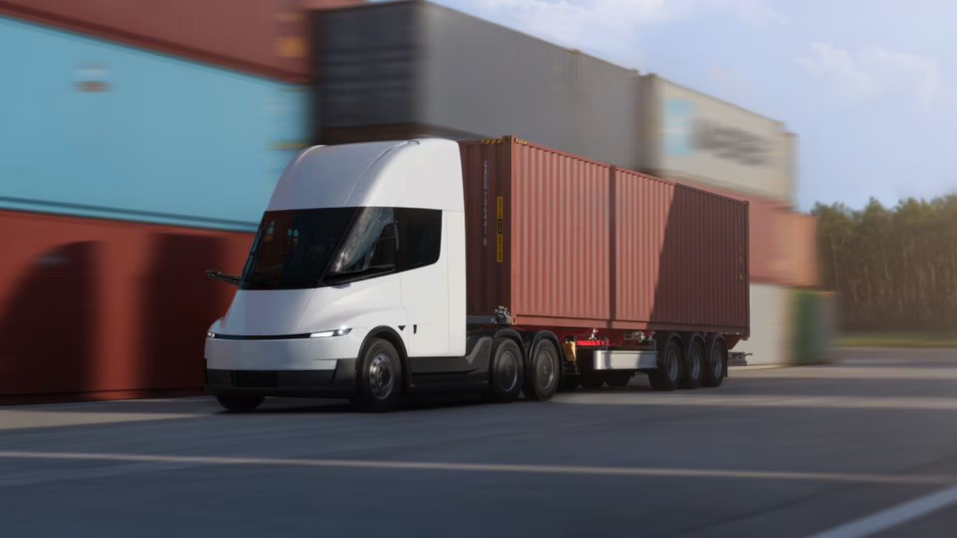 La alianza de transportistas ZET SCALE encargó 2.500 unidades del Semi antes del lanzamiento en Sparks. (Tesla)