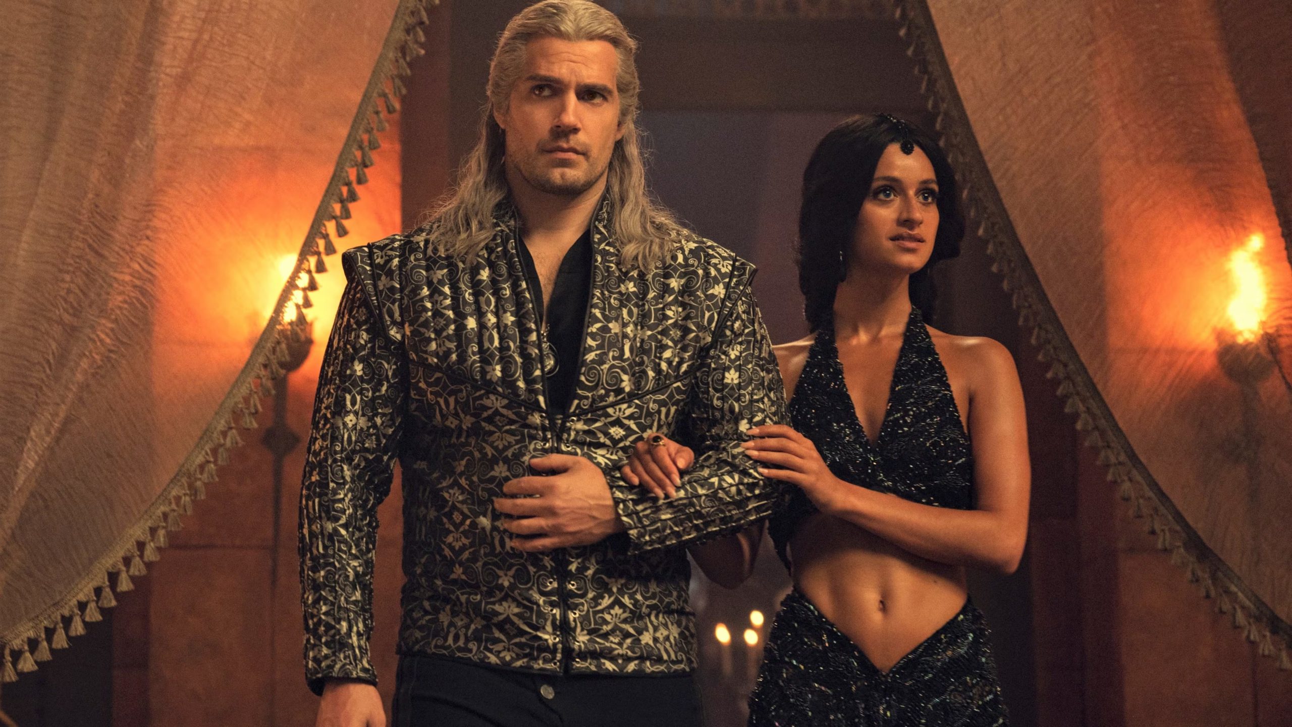 Durante la segunda temporada de The Witcher, Henry Cavill cuestionó una línea del guion en la escena de la muerte de Sardinilla (Captura de video)