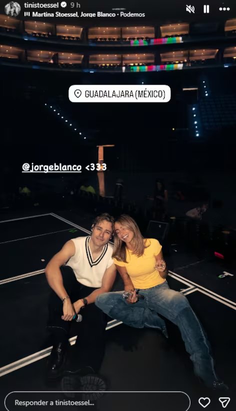 Jorge Blanco también formó parte del regreso de Tini