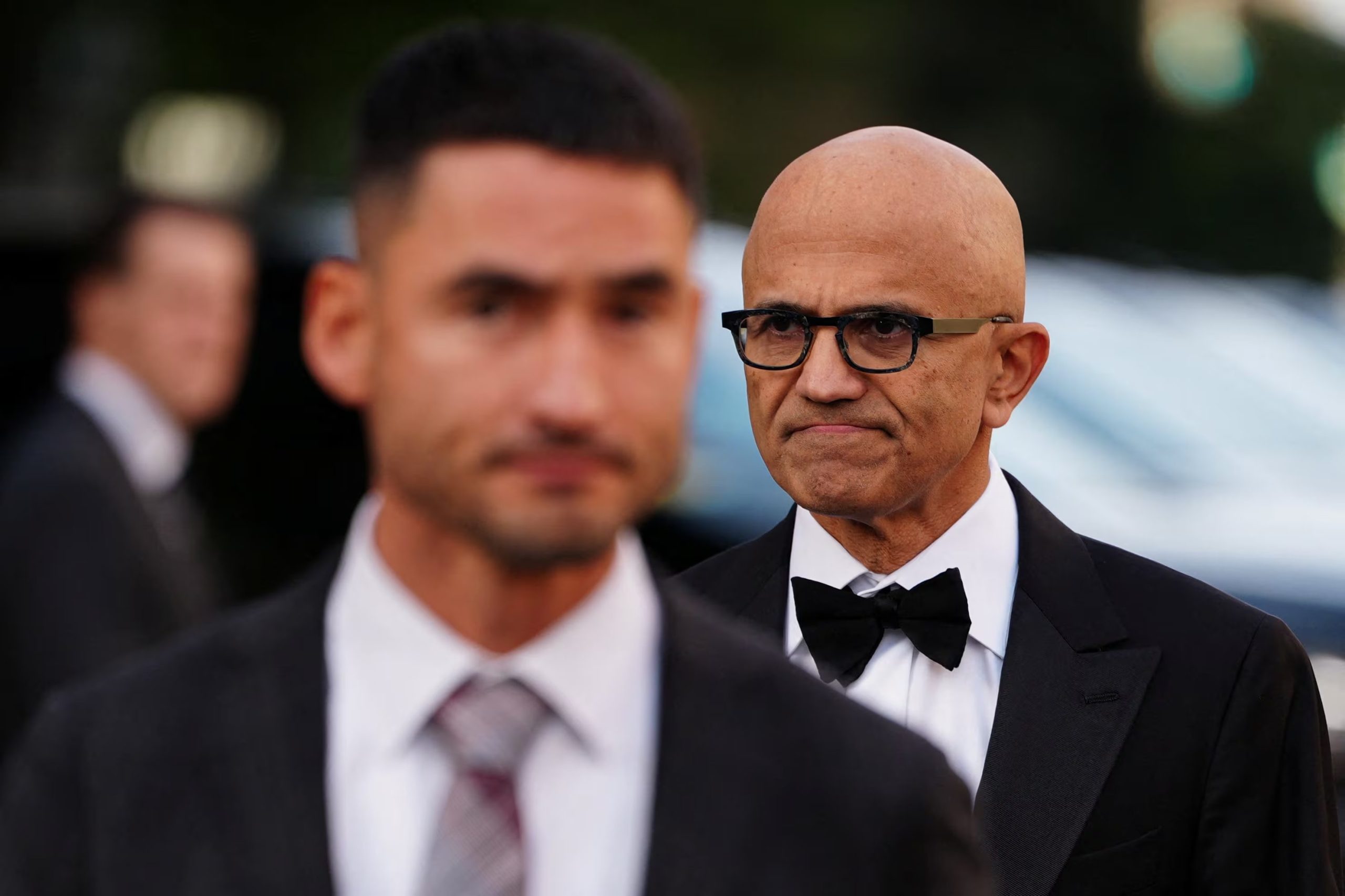 Satya Nadella, CEO de Microsoft, también asistió la cena entre Estados Unidos y China en Washington. REUTERS/Aaron Schwartz