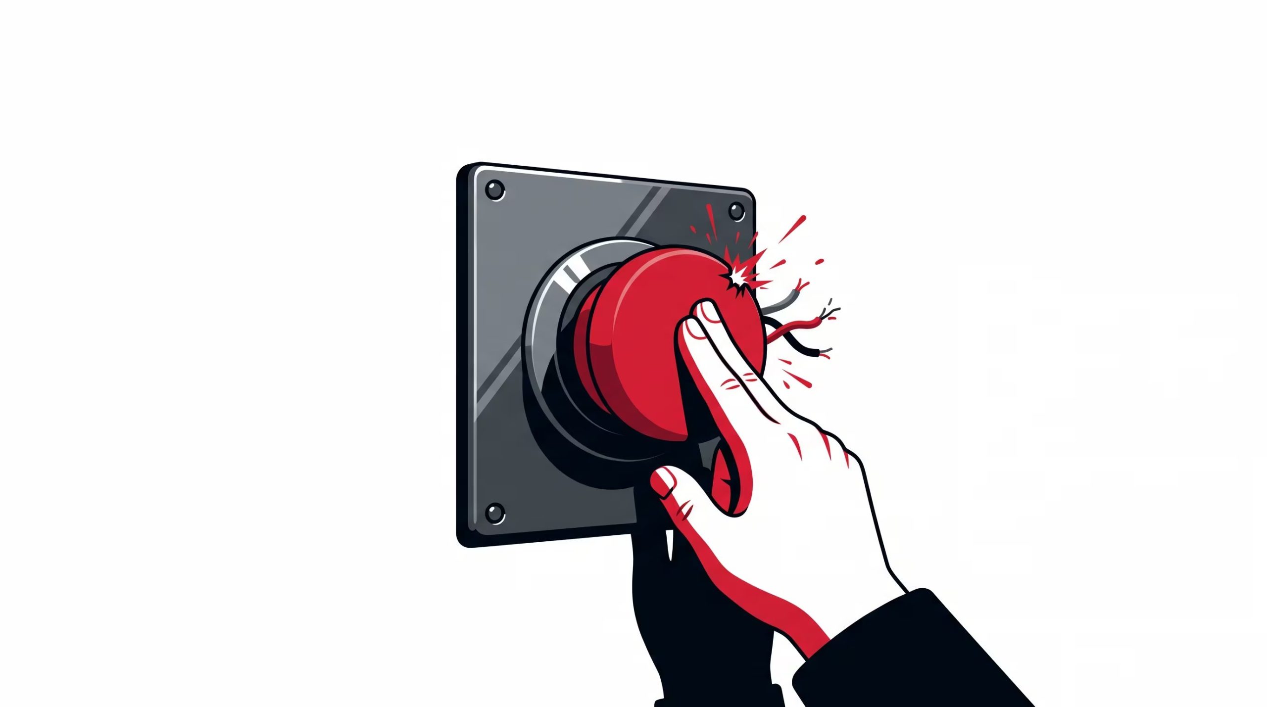El freno automático de la IA falló y la ejecución tuvo que detenerse manualmente dos horas y media después de la alerta, mientras en Nueva York avanzan proyectos para exigir botones de apagado en estos sistemas (Imagen Ilustrativa Infobae)