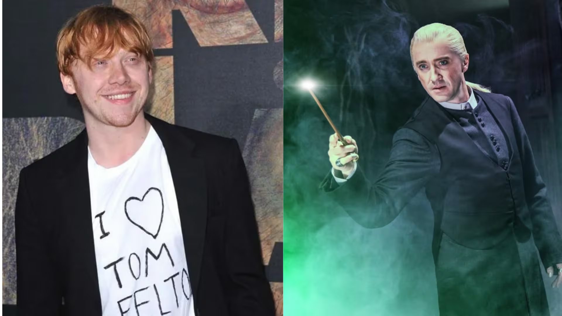 Tom Felton sobre el fichaje de Ron Weasley para 'Harry Potter y el legado maldito' en Broadway (@t22felton)