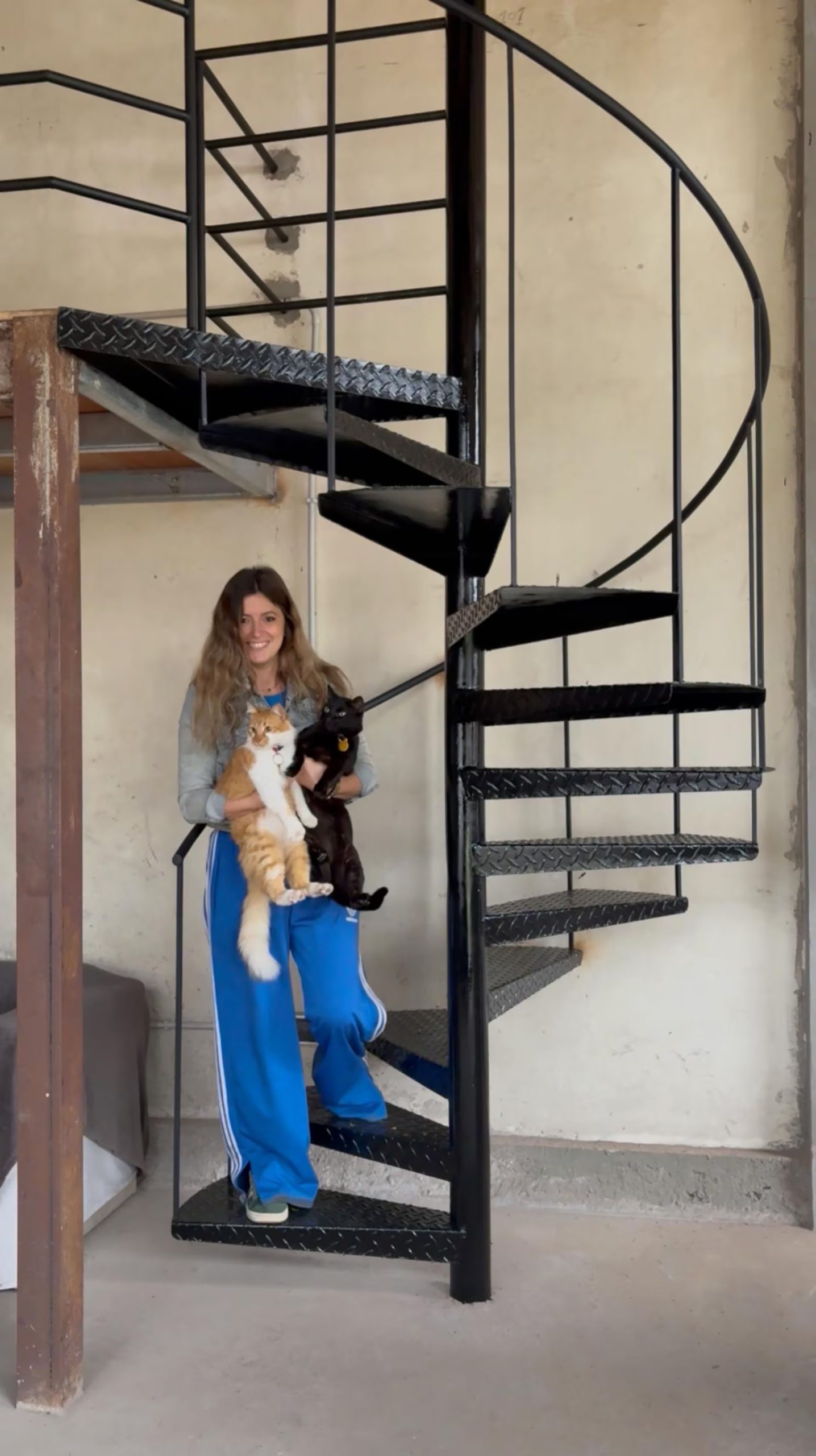 Desde la infancia, Antonella sintió una conexión especial con el balcón y siempre supo que sería su hogar