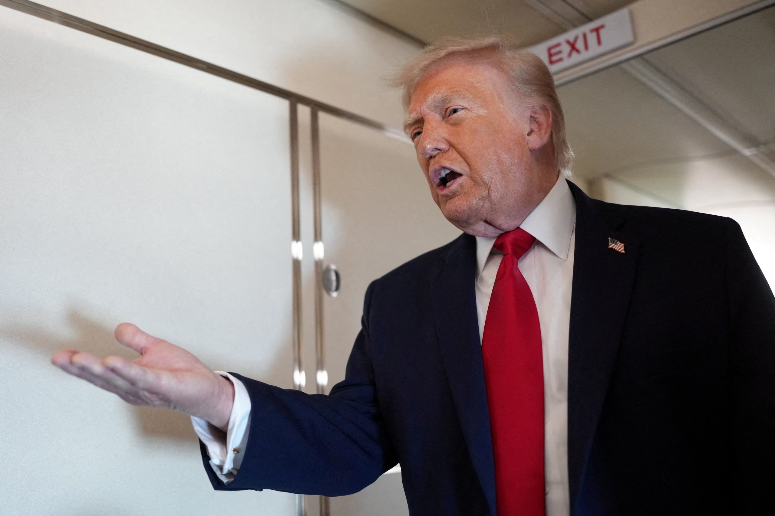 Trump comparó su iniciativa con la Fuerza Espacial, creada durante su primer mandato con respaldo del Congreso. (Reuters)