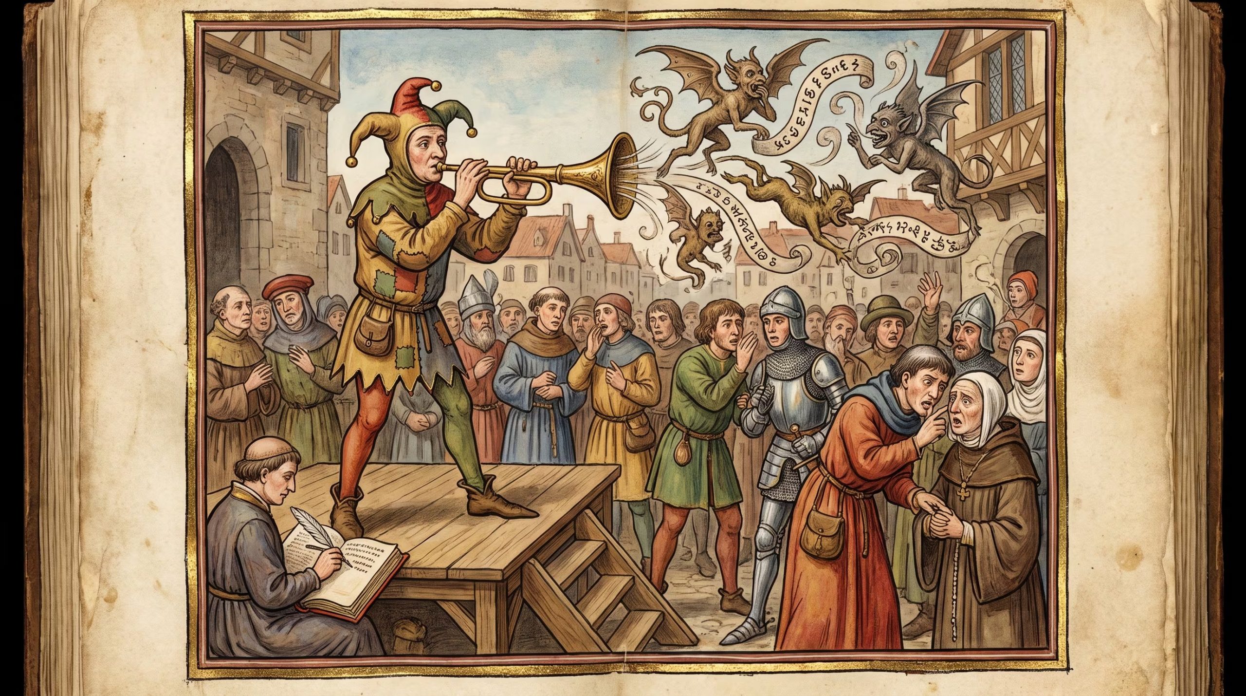 El texto atribuía a Constantino I la cesión del control de Roma e Italia al papa Silvestre I después de curarse de lepra - (Imagen Ilustrativa Infobae)