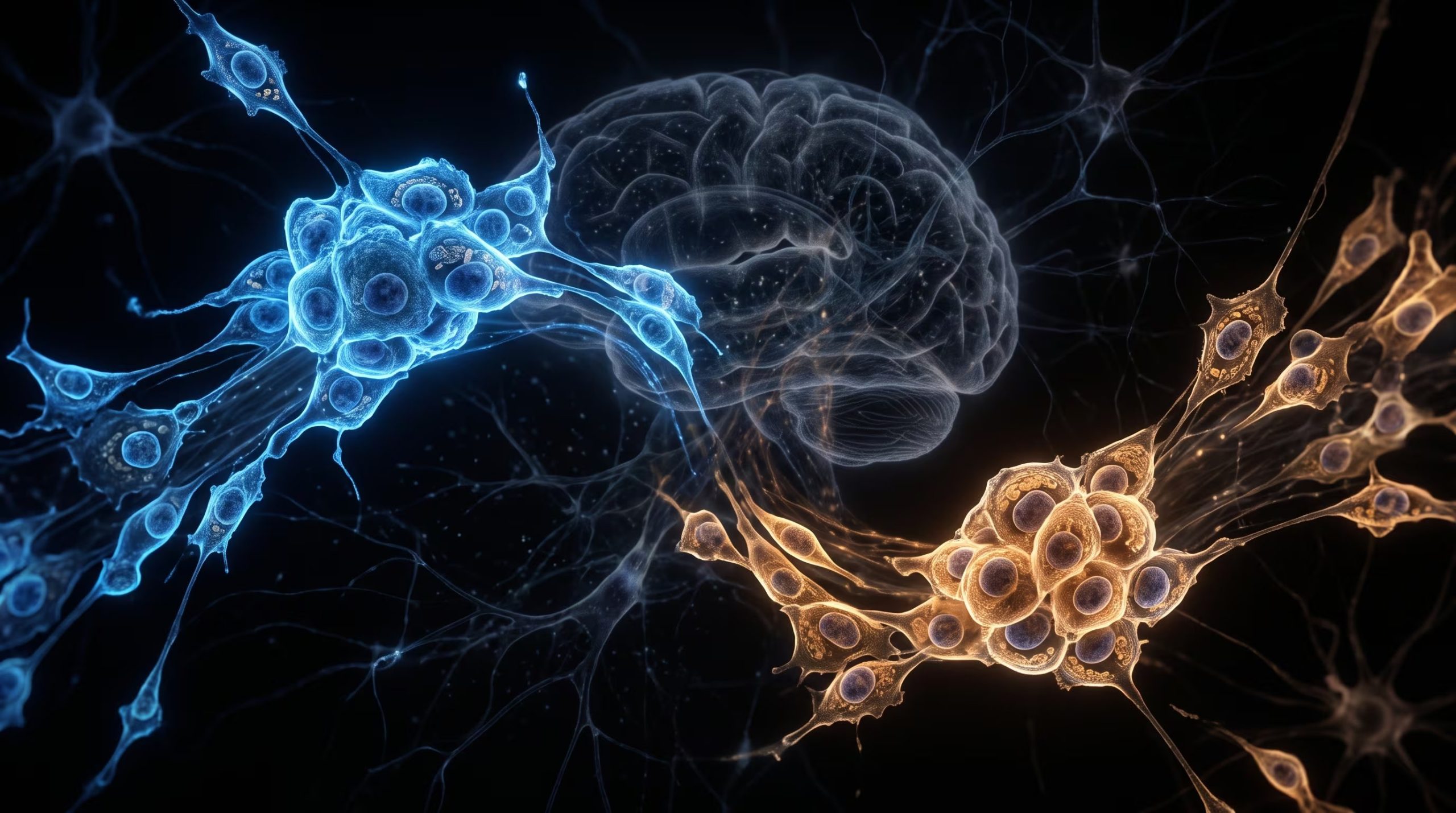 El estudio publicado en Nature Neuroscience indicó que el cerebro anterior y el cerebro posterior siguen rutas distintas desde etapas tempranas del desarrollo embrionario. (Imagen Ilustrativa Infobae)