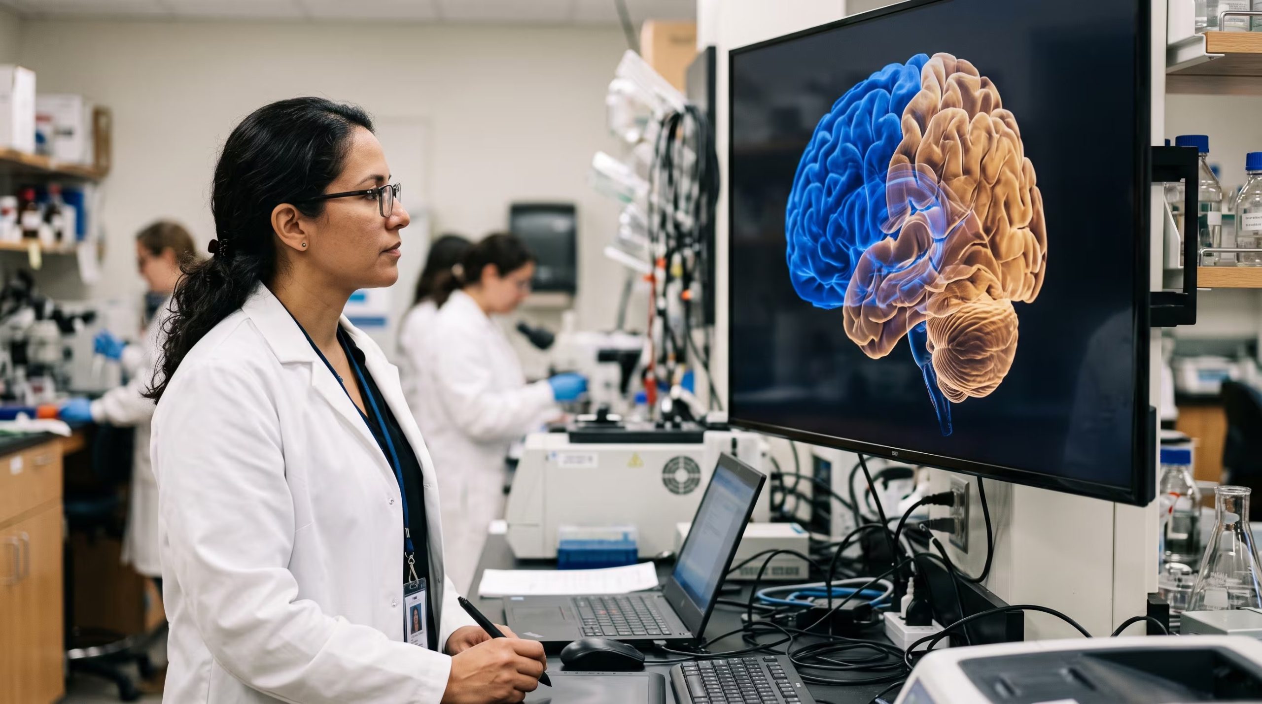 Las células marcadas por los genes Otx2 y Gbx2 dieron origen a regiones diferentes del cerebro y sus linajes no se superpusieron. (Imagen Ilustrativa Infobae)