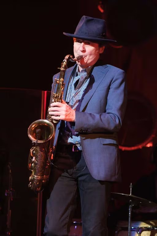 Tim Ries, saxofonista estadounidense. (Bienal de Flamenco de Sevilla)
