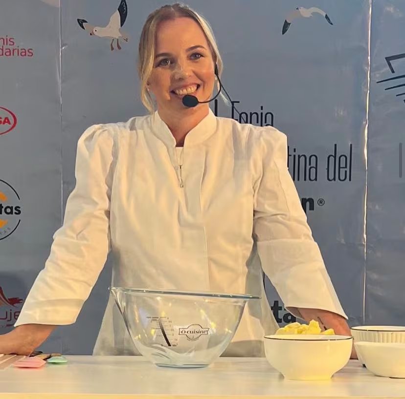 La emprendedora es creadora de Valeria Patisserie, una marca de tortas, chocolates y alfajores