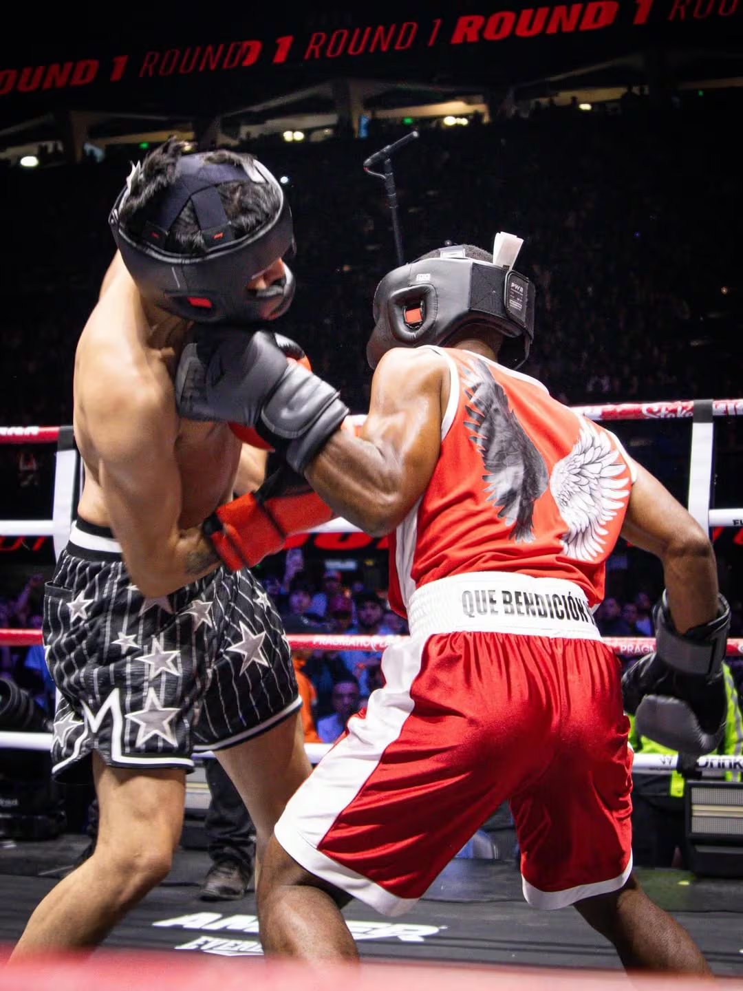 Stream Fighters trasladó las rivalidades de internet a combates de boxeo aficionado - crédito @jhde.la.cruz777/Instagram