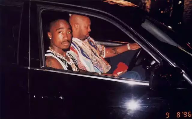 La última imagen del famoso rapero Tupac Shakur antes de morir, la noche del 13 de septiembre de 1996 en Las Vegas