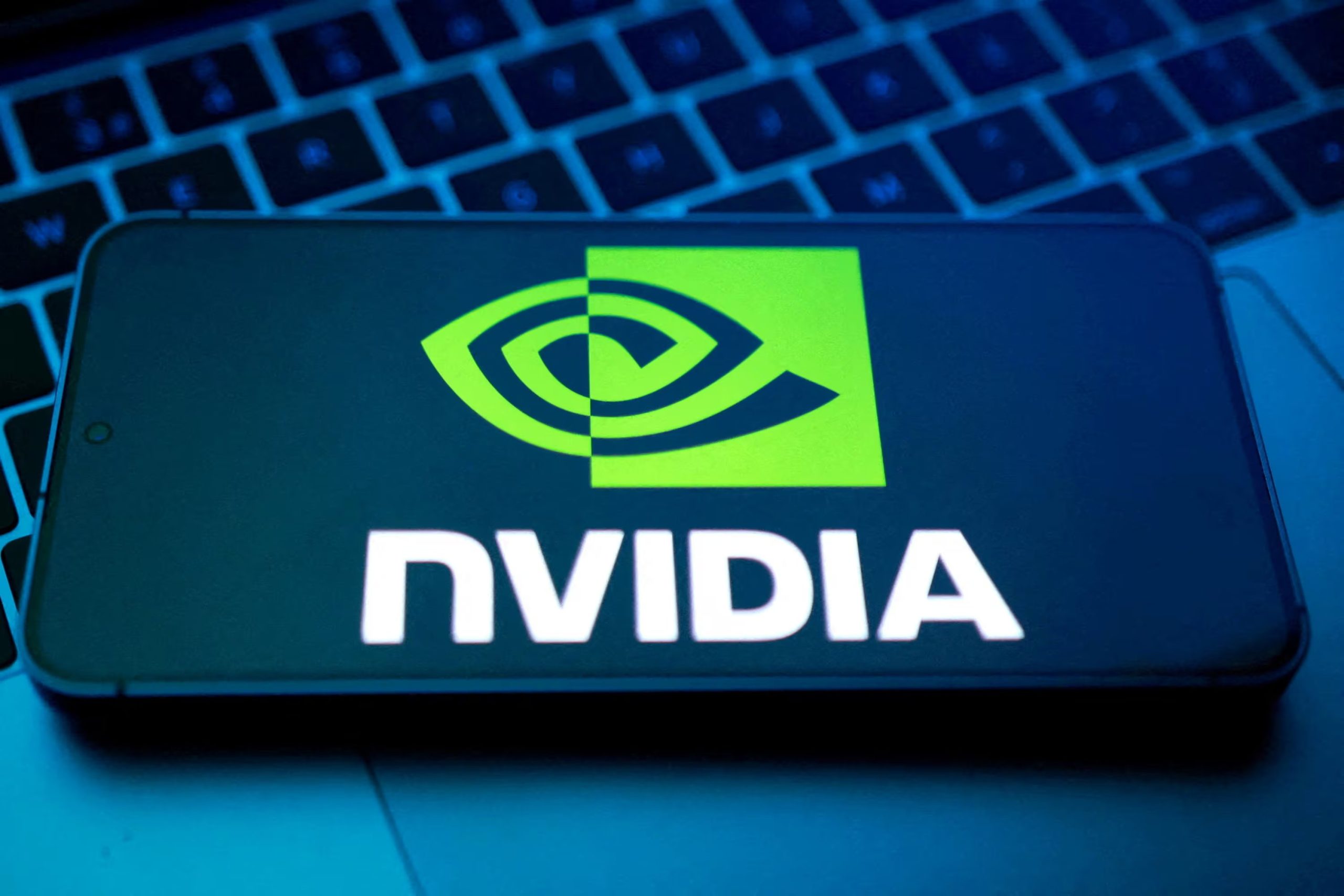 Los procesadores Grace Blackwell de Nvidia operan en más de doce centros de datos de Amazon ubicados en cinco estados de Estados Unidos. (REUTERS/Dado Ruvic/Illustration/File Photo/File Photo)