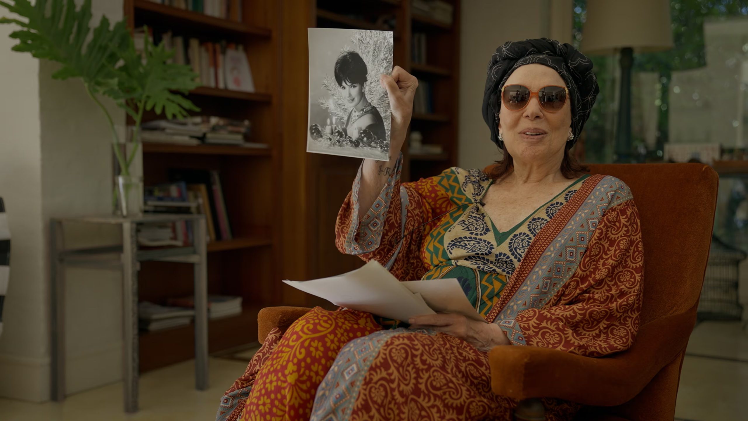 La actriz Graciela Borges se 