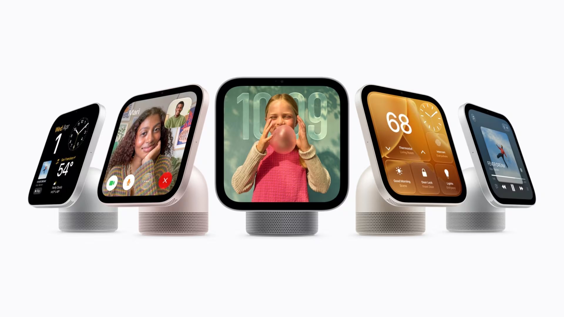 HomeView de Apple fue presentado oficialmente como el nuevo dispositivo para controlar el hogar inteligente. (Apple)