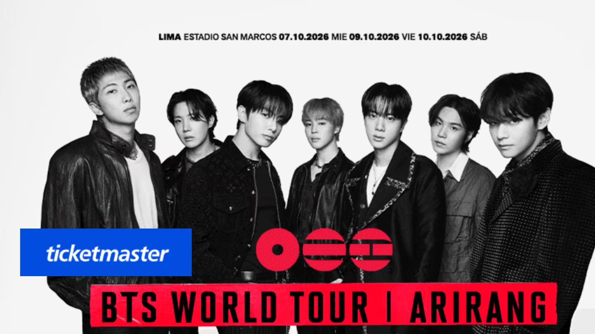 BTS en Lima: Liberan nuevas entradas para sus tres conciertos en el Estadio San Marcos