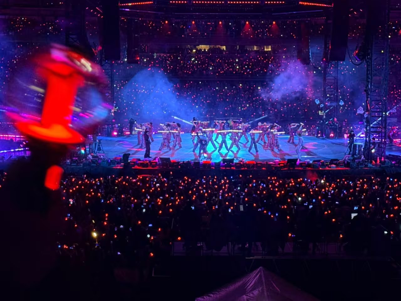 BTS superó las marcas que tenían Karol G y Coldplay en el estadio bogotano - crédito Infobae Colombia