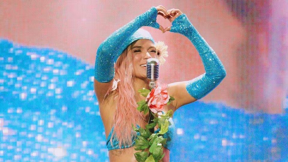 Karol G lideraba el ranking antes de la llegada de BTS a Bogotá - crédito @karolg/Instagram