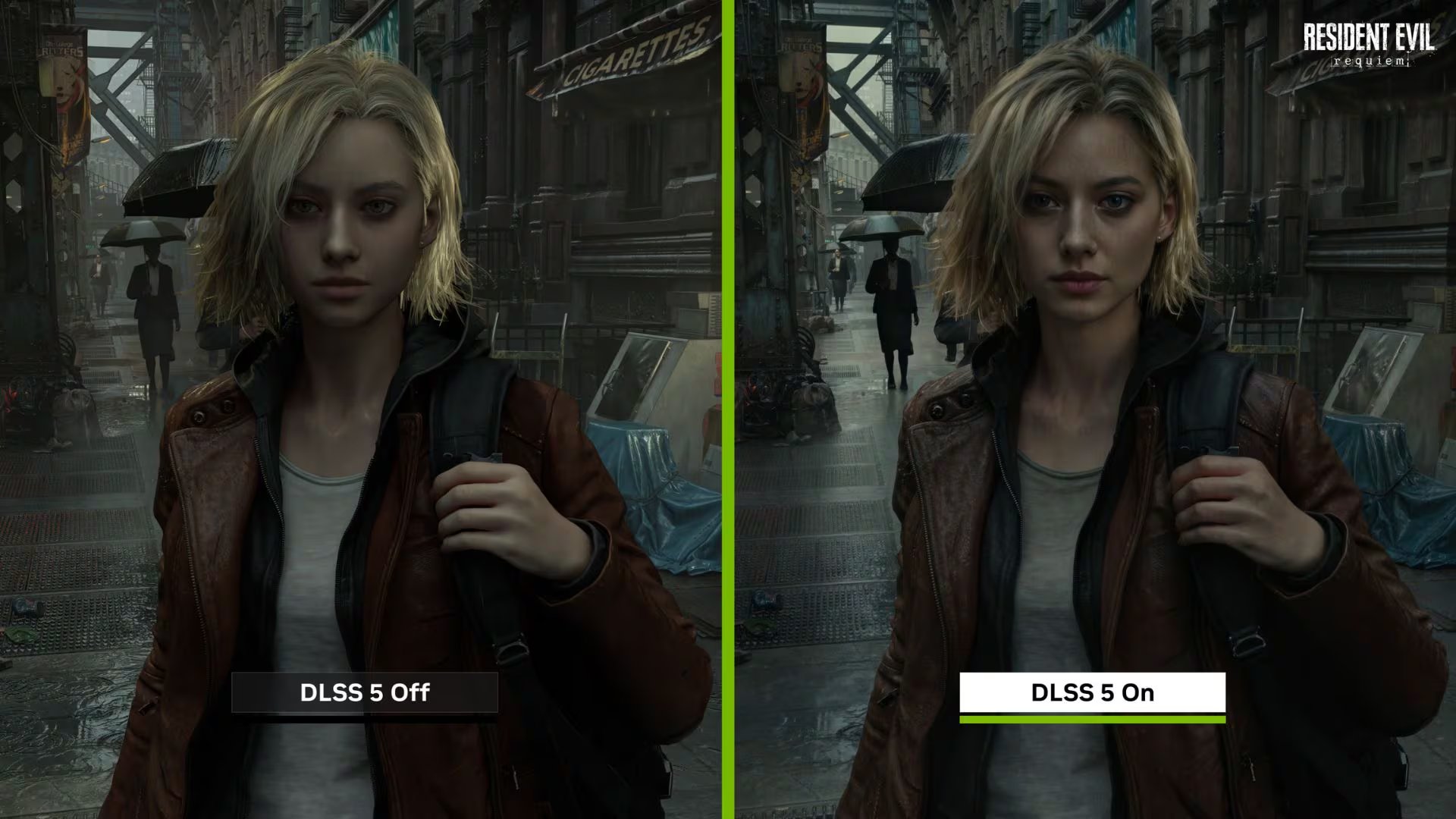 La muestra de rostros modificados con inteligencia artificial mediante la tecnología DLSS 5 causó el rechazo de los usuarios. (Nvidia)