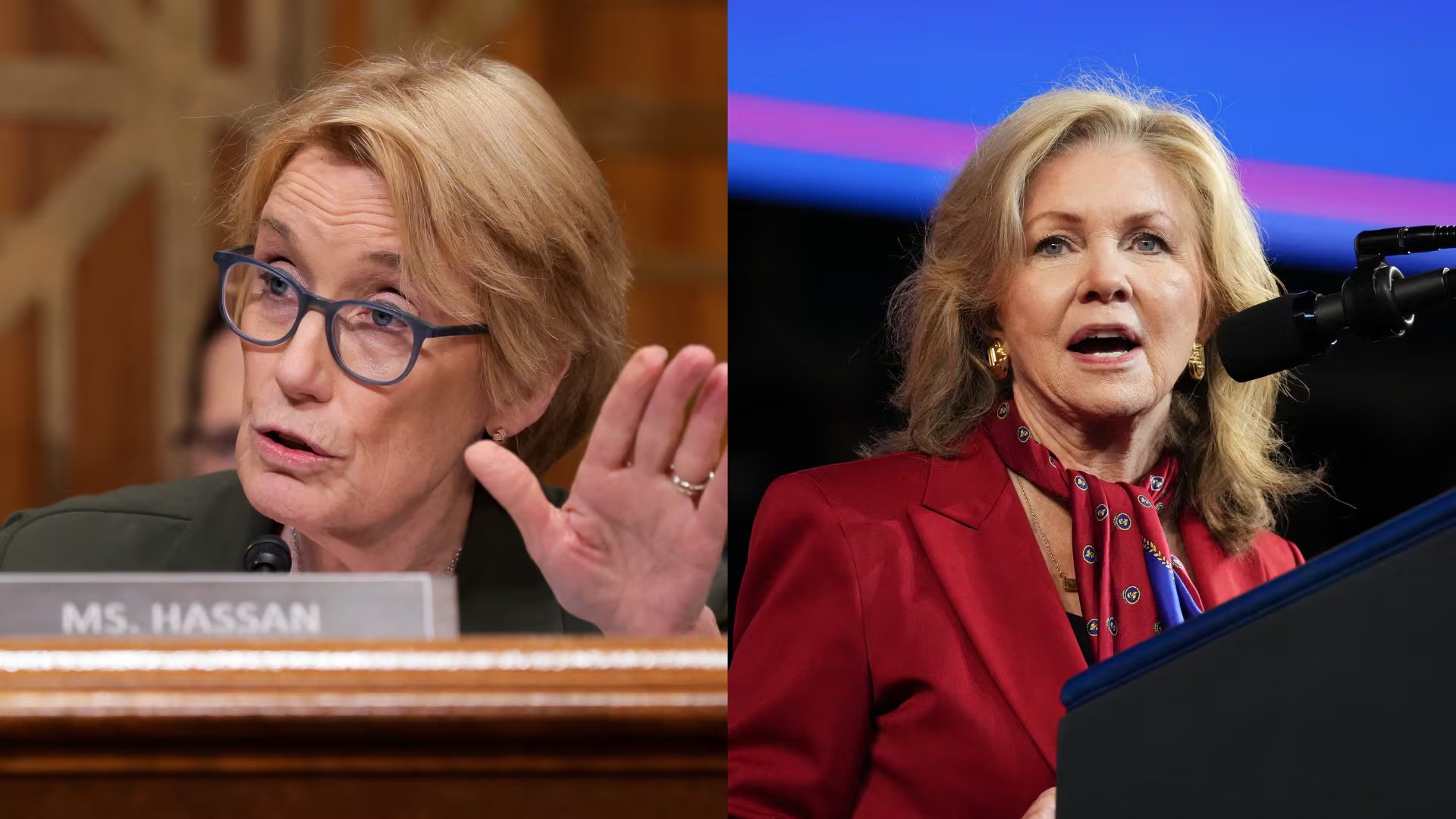 Hassan y Blackburn lideraron la investigación que obligó a Match Group a abrir sus archivos internos ante el Congreso por primera vez (REUTERS)