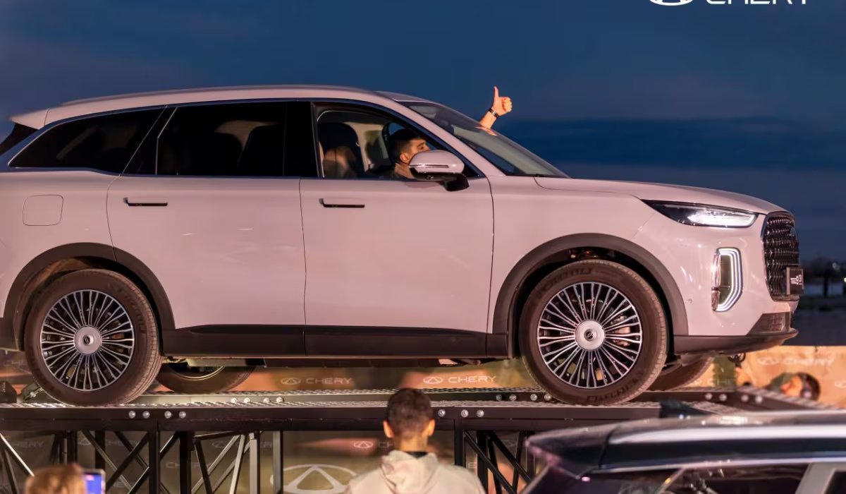 Chery presentó la tecnología One Tap Departure durante el evento International User Summit 2026. (Chery)