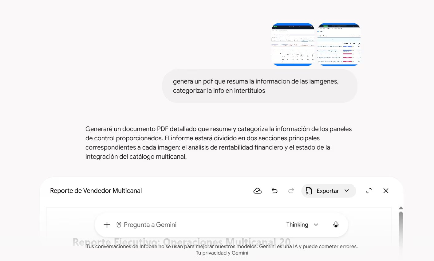 La aplicación admite PDF, documentos, hojas de cálculo, presentaciones y archivos de código. (Google)
