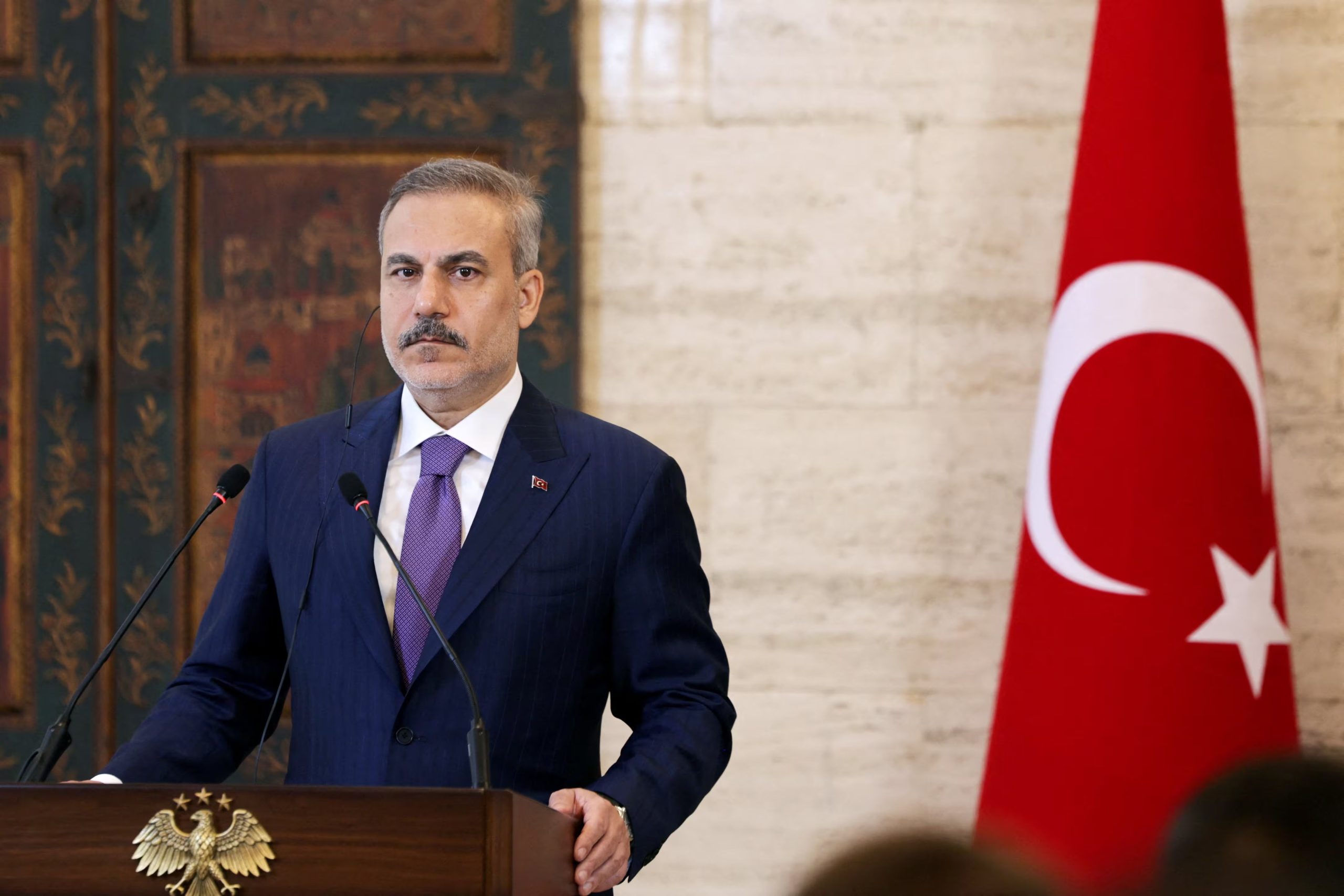 El ministro de Asuntos Exteriores turco, Hakan Fidan (REUTERS)