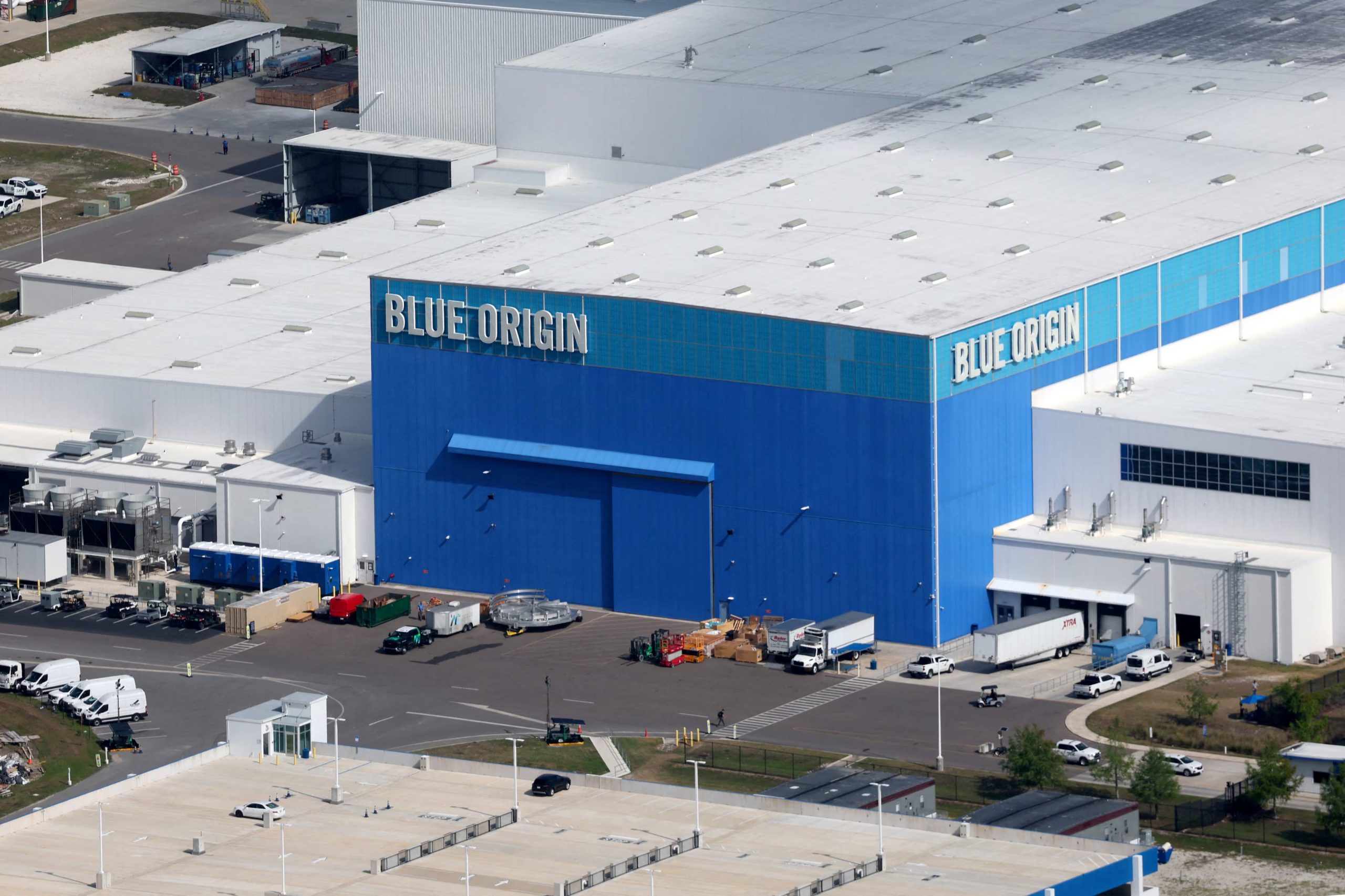 Una de las plantas de Blue Origin en el Kennedy Space Center en Cabo Cañaveral, Florida, EEUU (REUTERS/Brendan McDermid/File Photo)