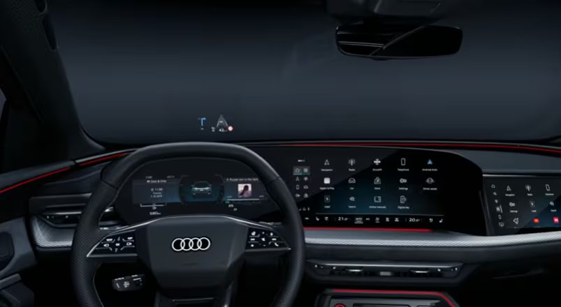 Las alertas de seguridad se activan según las condiciones que el vehículo detecta durante el trayecto. (Audi)