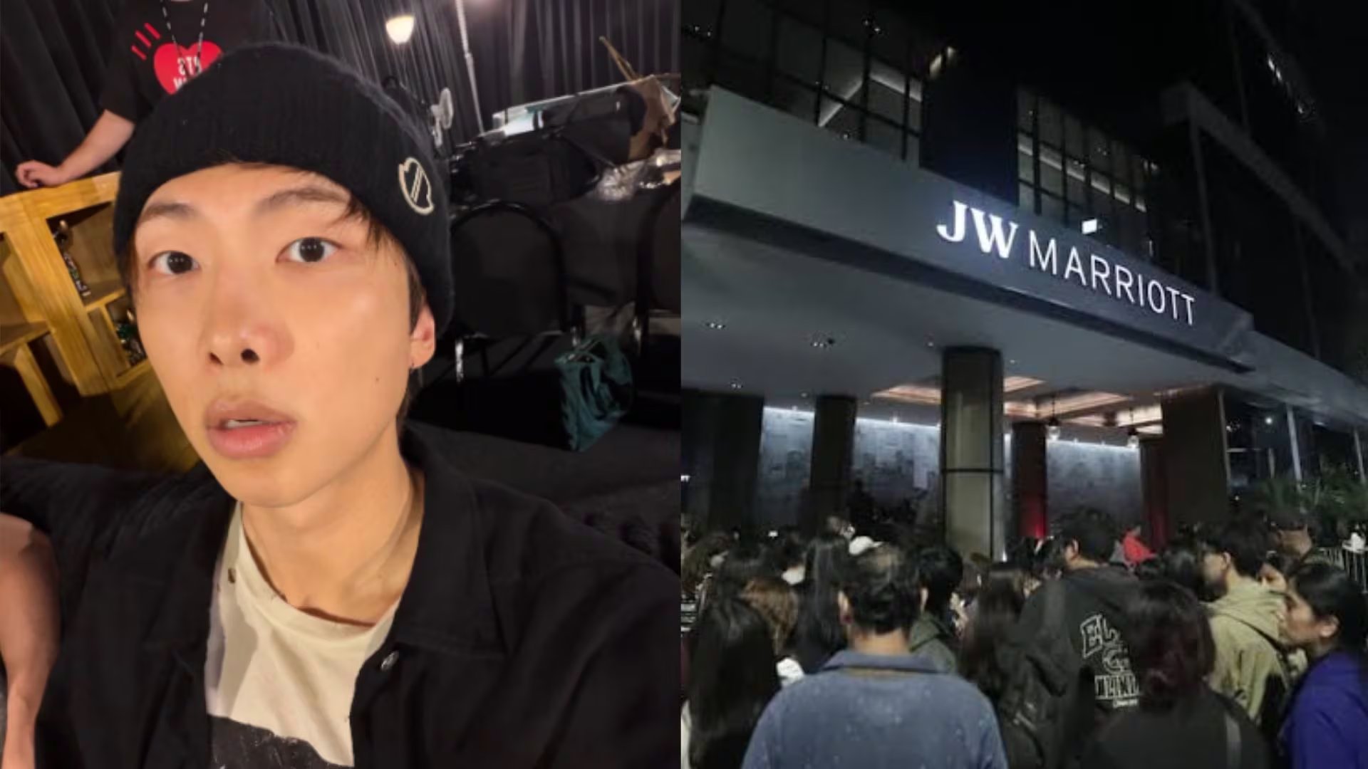 RM, líder de BTS, pide al Army del Perú que no permanezcan frente al hotel