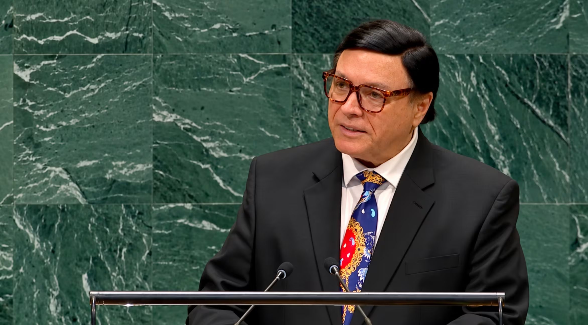 El Gobierno de Costa Rica modificó su posición diplomática respecto a Cuba, después de más de tres décadas de apoyo a las resoluciones internacionales contra el embargo estadounidense. Crédito: Captura video ONU