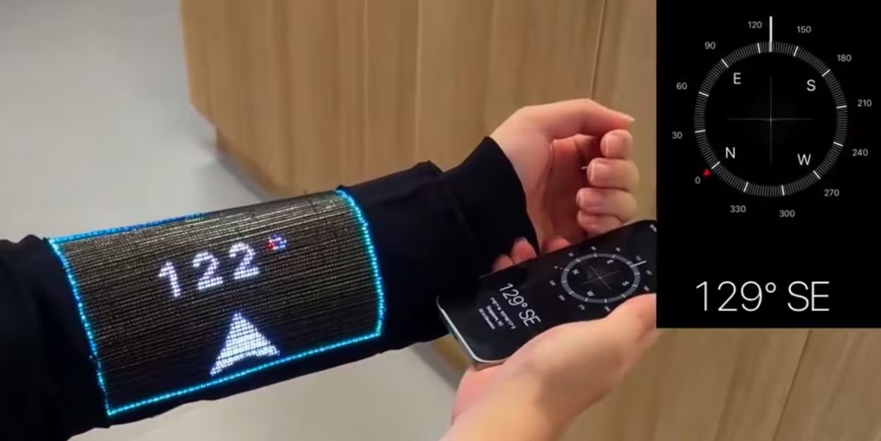 Desarrollan pantalla táctil para la ropa. (NUS)