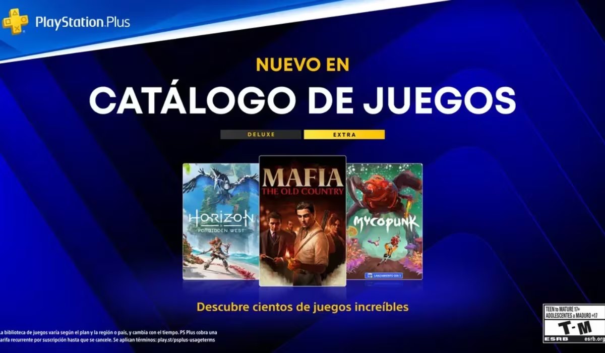 Horizon Forbidden West y Mafia, The Old Country ya forman parte del catálogo actual de PS Plus Extra y Premium.