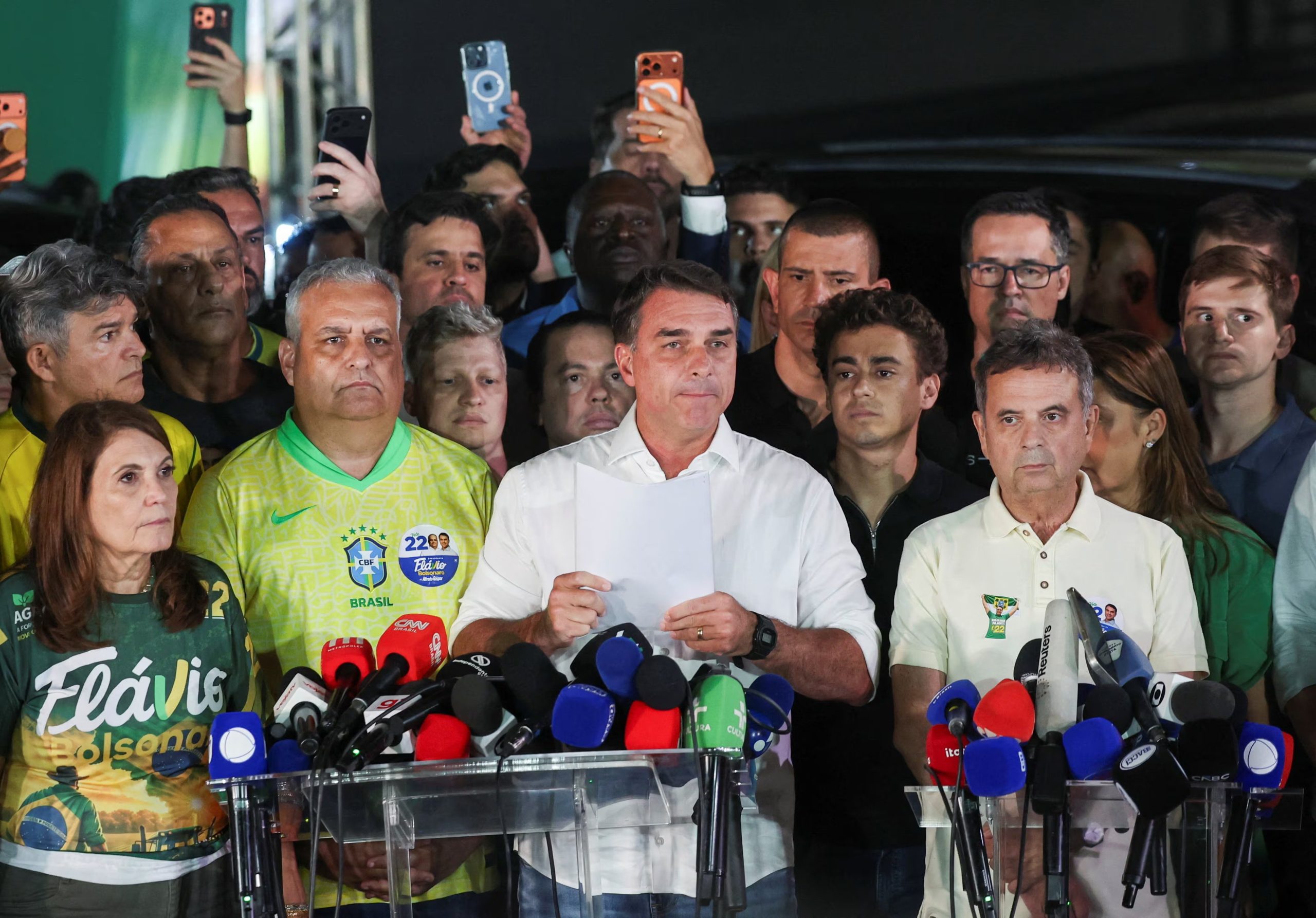 Bolsonaro no reconoció la derrota (REUTERS/Agustín Marcarian)