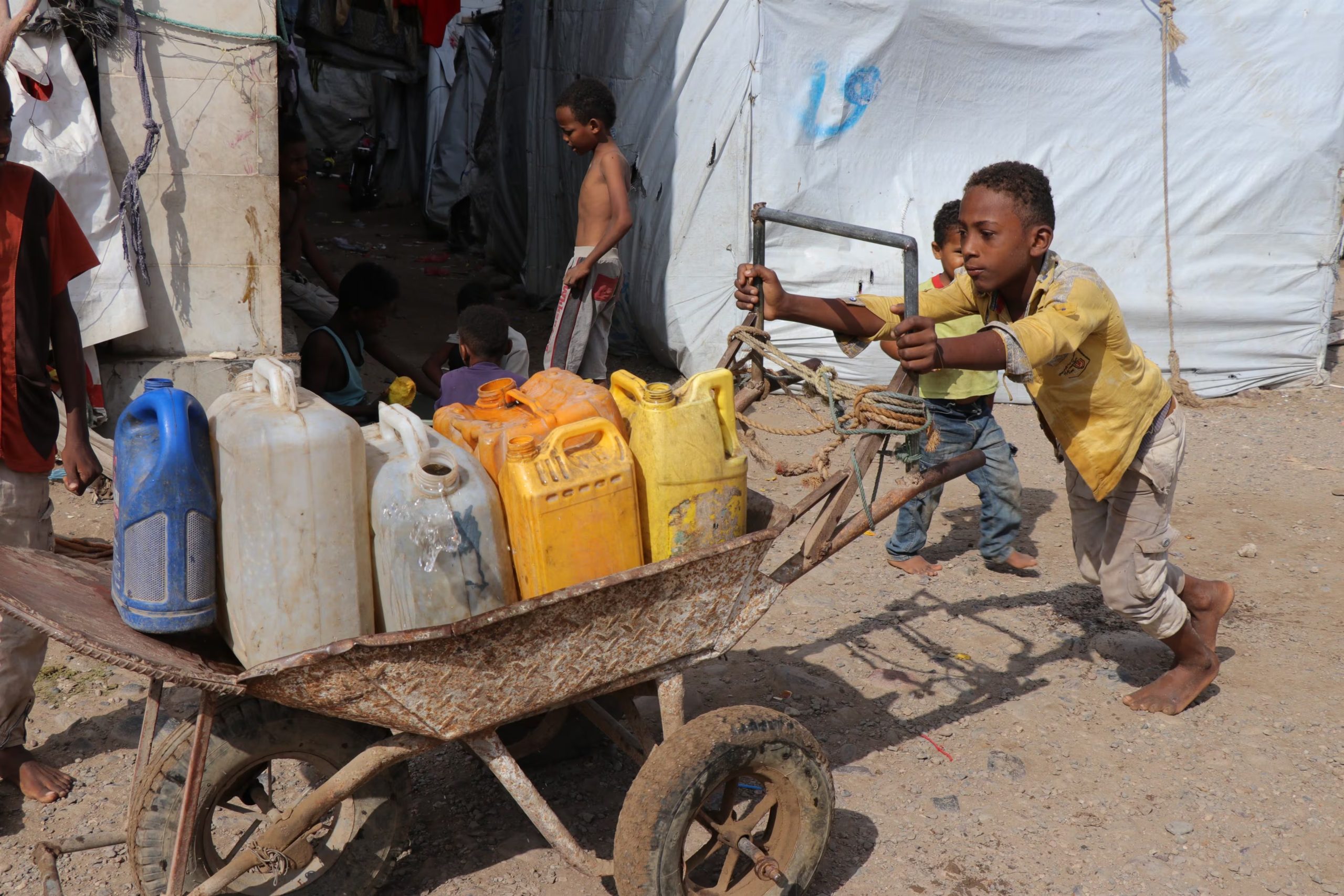 Un total de 1,4 millones de personas alcanzaron la fase de Catástrofe, el nivel de mayor gravedad en la escala de inseguridad alimentaria (UNICEF)
