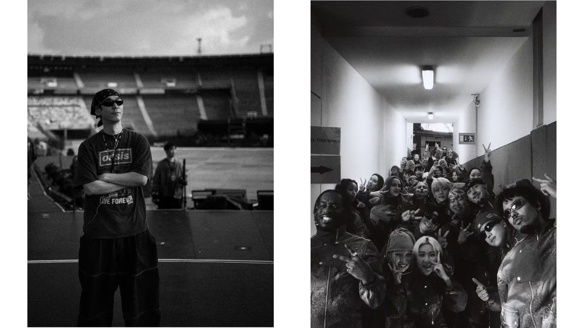Jungkook mostró parte de los ensayos de BTS en El Campín junto a sus bailarines y el equipo técnico antes del concierto en Bogotá - crédito @mnijungkook/ Instagram
