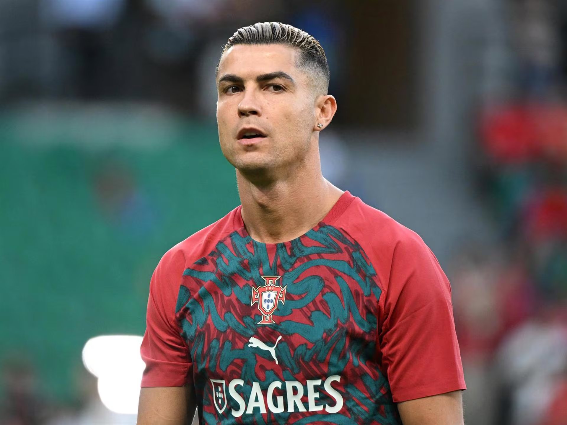 Ronaldo fue suplente contra Noruega y no participó del entrenamiento posterior