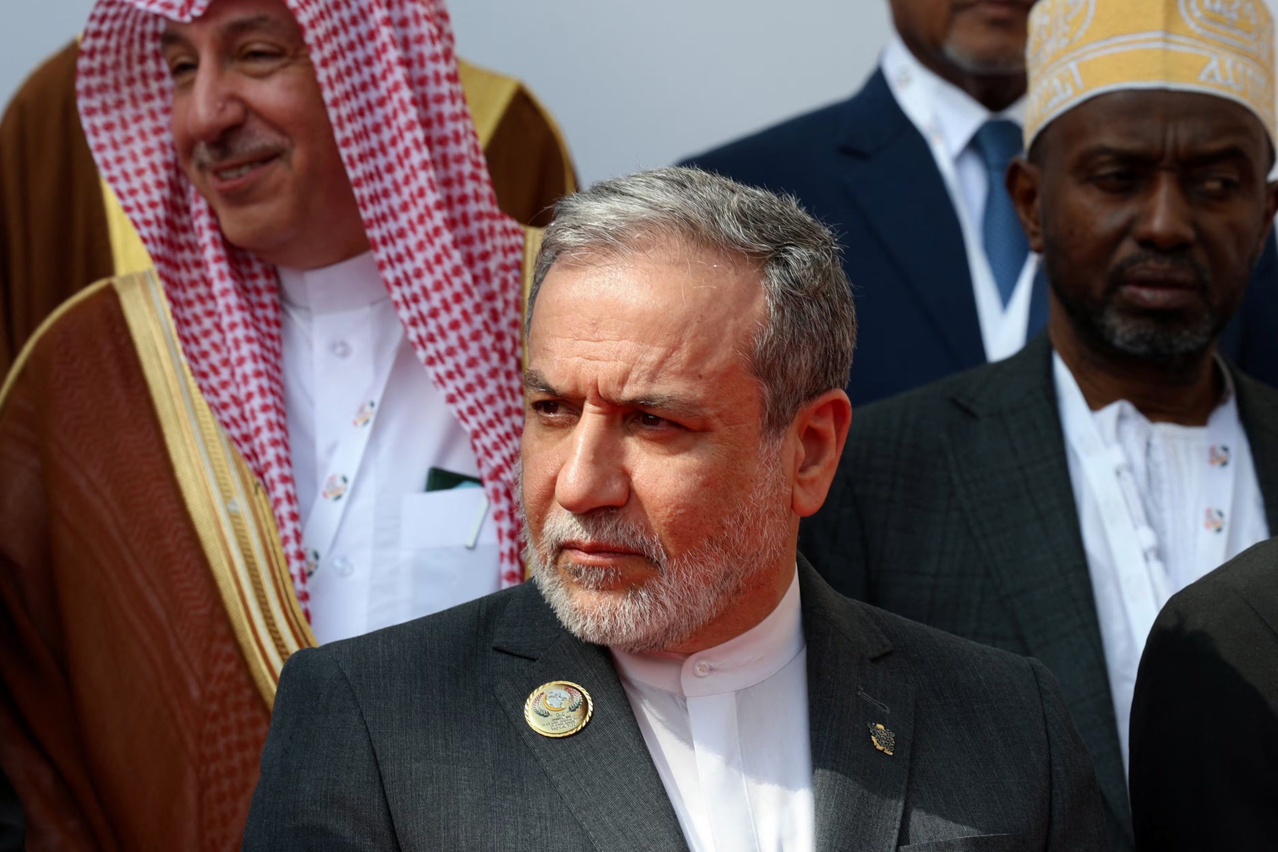 El ministro de Asuntos Exteriores de Irán, Abbas Araghchi en Bagdad, Irak, el 17 de octubre de 2026 (REUTERS/Ahmed Saad)