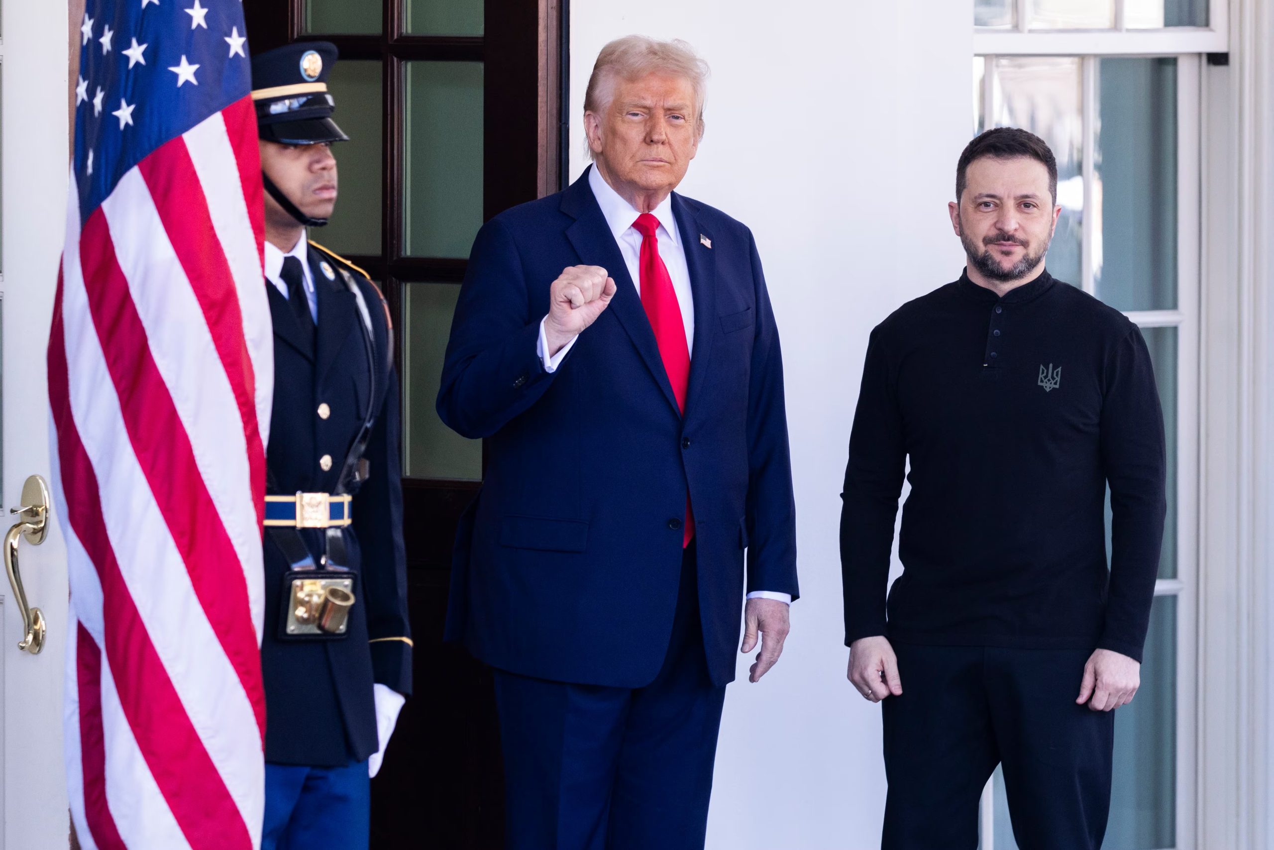 La publicación de Trump se produjo después de que reclamara a Zelensky que detuviera los ataques contra las refinerías rusas (REUTERS)