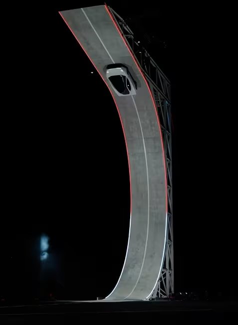 Telsa presentó su auto deportivo Roadster con motores de SpaceX. (Tesla)