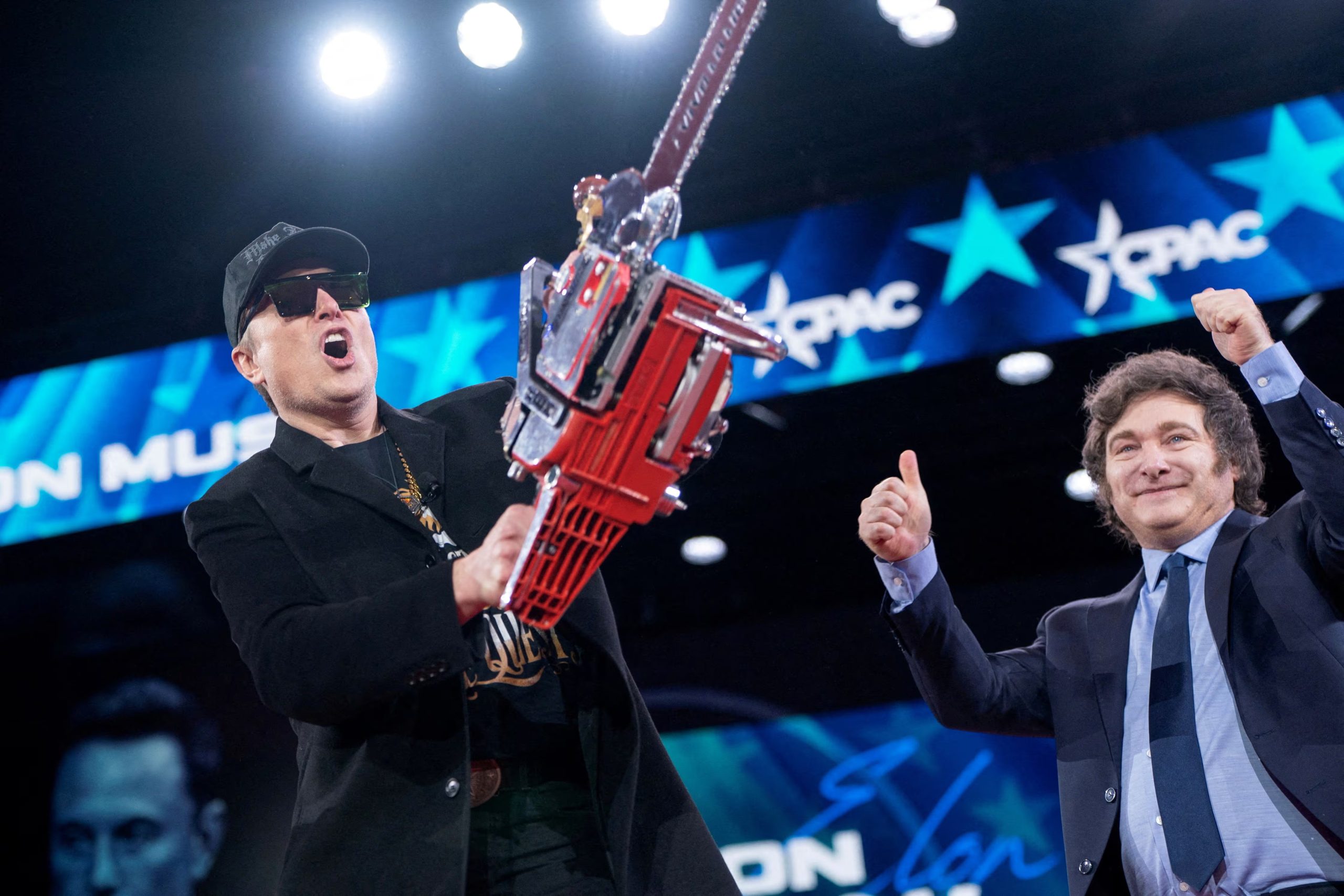 Elon Musk y Javier Milei
