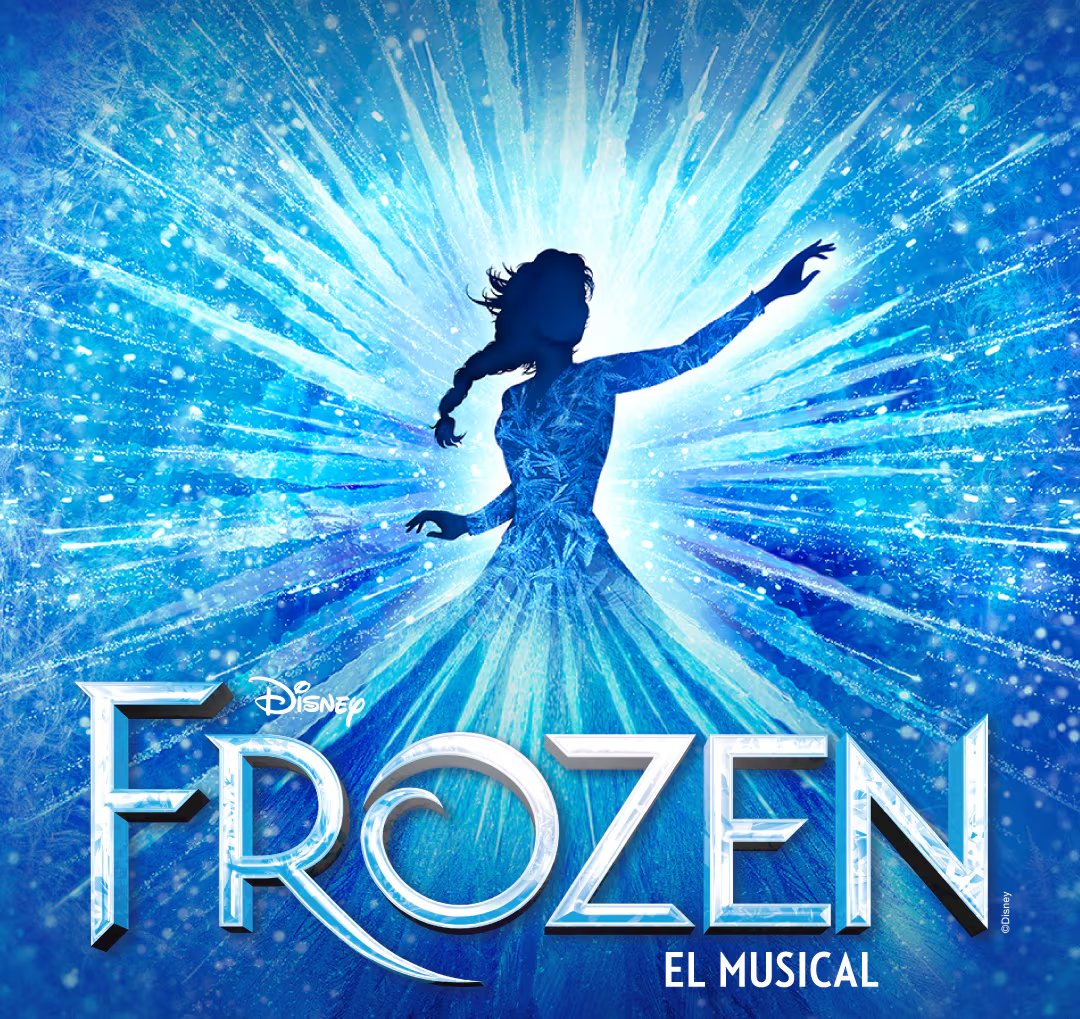 El afiche oficial de Frozen anuncia la llegada de la producción teatral al Teatro Gran Rex para el invierno de 2027.
