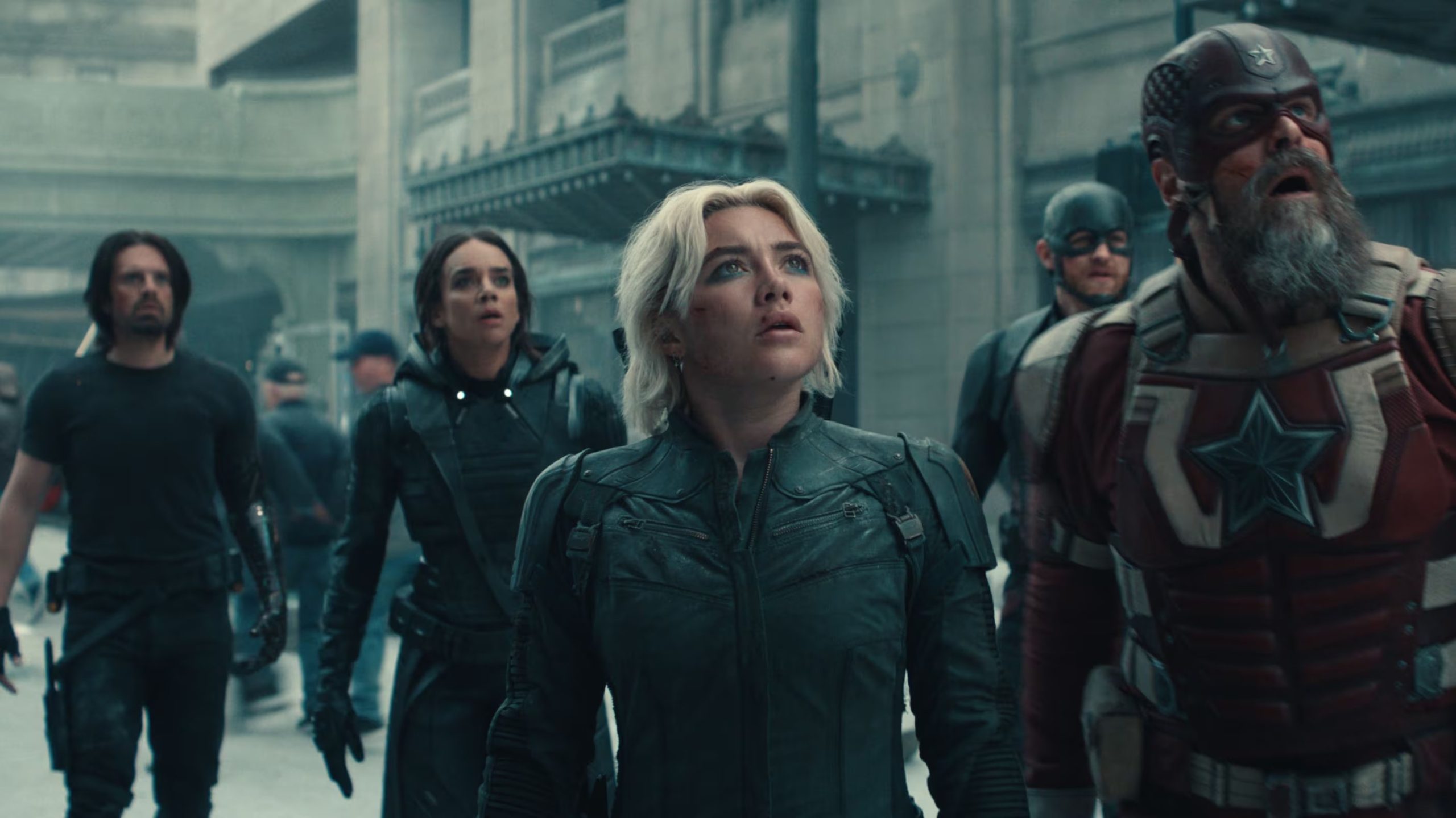 Florence Pugh en 'THUNDERBOLTS*'. Photo courtesy of Marvel Studios. © 2024 MARVEL.