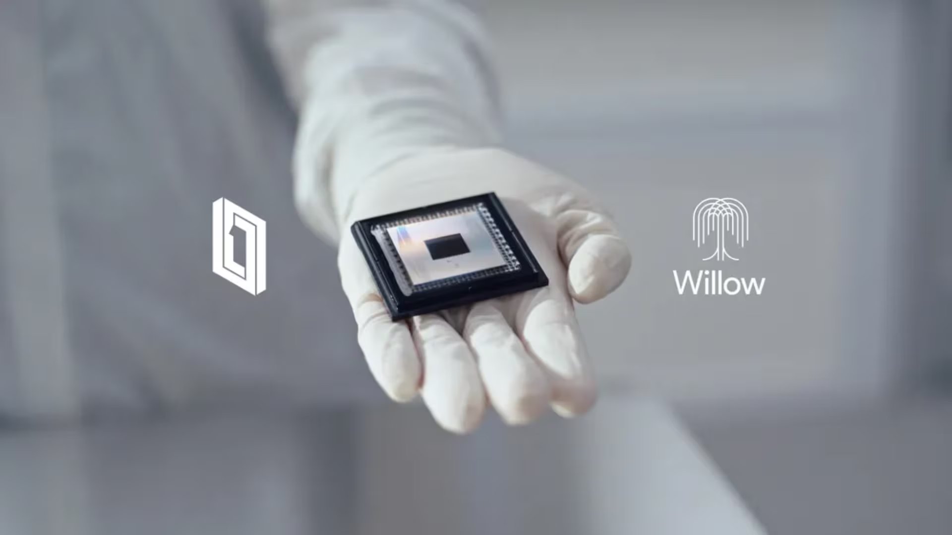 Willow, el chip de computadora cuántica más avanzado de Google. (Google)