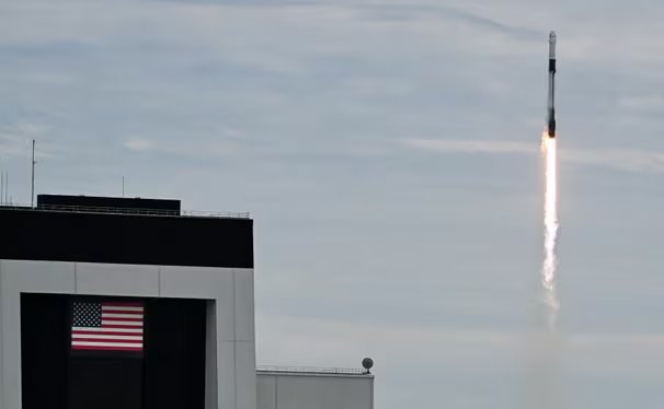 Jessica Watkins se convirtió en la primera astronauta de la NASA que viaja dos veces en una Crew Dragon, al liderar la misión Crew 13
(Reuters)