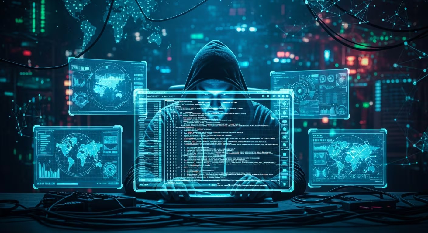 La IA puede facilitar una mayor criminalidad al proporcionar herramientas digitales para la piratería informática (Imagen Ilustrativa Infobae)