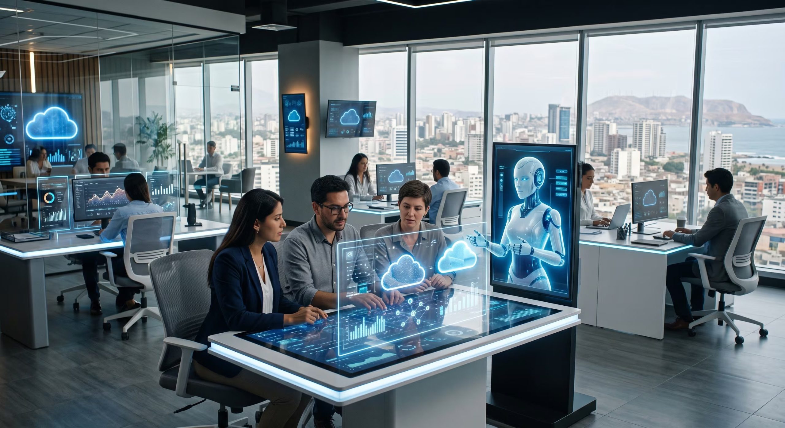 Los agentes de inteligencia artificial completan tareas de programación, aprendizaje automático y ciberseguridad (Imagen Ilustrativa Infobae)
