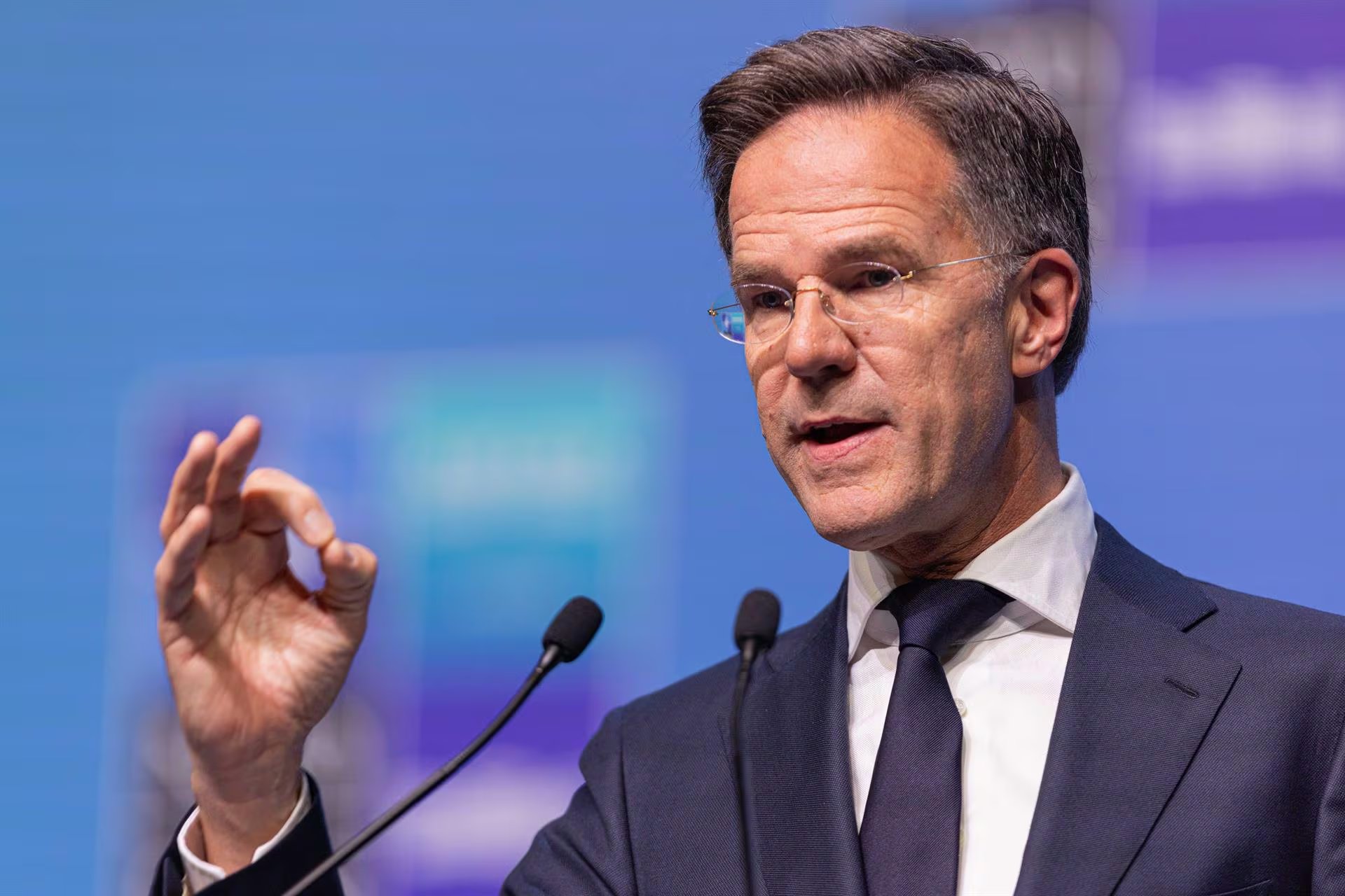 El Secretario general de la Organización del Tratado del Atlántico Norte, Mark Rutte (Europa Press)