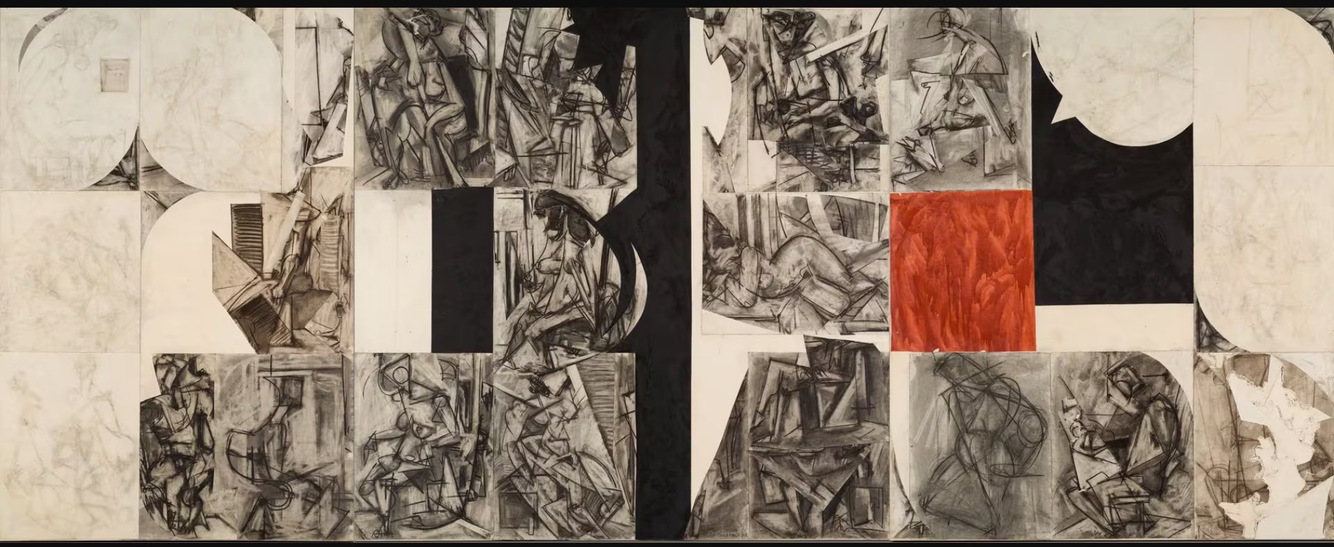 Lee Krasner, Past Continuous (1976). Colección privada (The Pollock-Krasner Foundation)