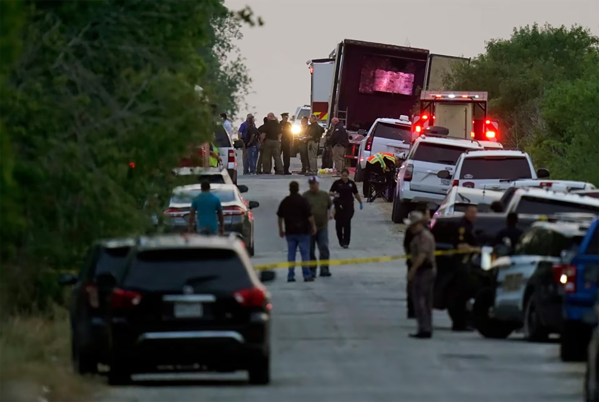 El vehículo cruzó un puesto de control de la Patrulla Fronteriza a 42 kilómetros de la frontera antes de continuar su trayecto hacia San Antonio (AP Photo/Eric Gay, File)