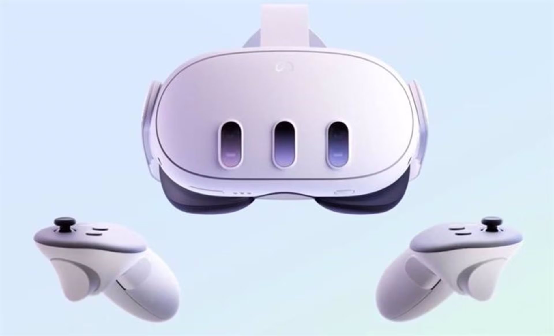 Meta Quest 3 es el visor de realidad virtual de Meta que compite en este mercado. (Meta)